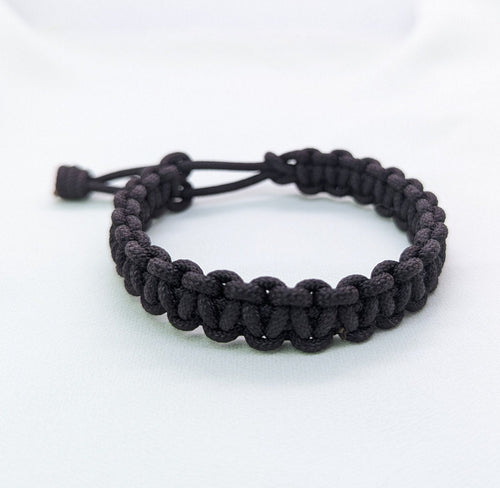 Adjustable Survival Paracord Bracelet: Handmade Unisex Sand Bracelet
