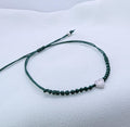 Personalized Initial Heart Bracelet: Waterproof Dainty Unisex Wish Bracelet Mothers Day Gift for Her