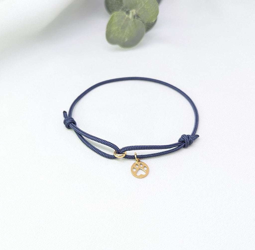 Personalized Paw Print Bracelet: Initial Charm, Pet Memorial Gift