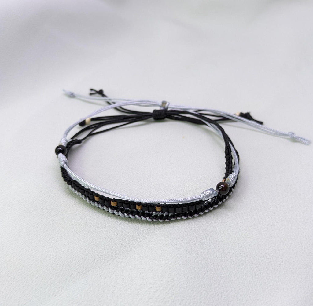 Woven Cotton Bracelet Set: Adjustable Boho Friendship Bracelets
