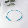 Dainty Mama Charm Bracelet: Adjustable Rope Chain, Mothers Day Gift for Her