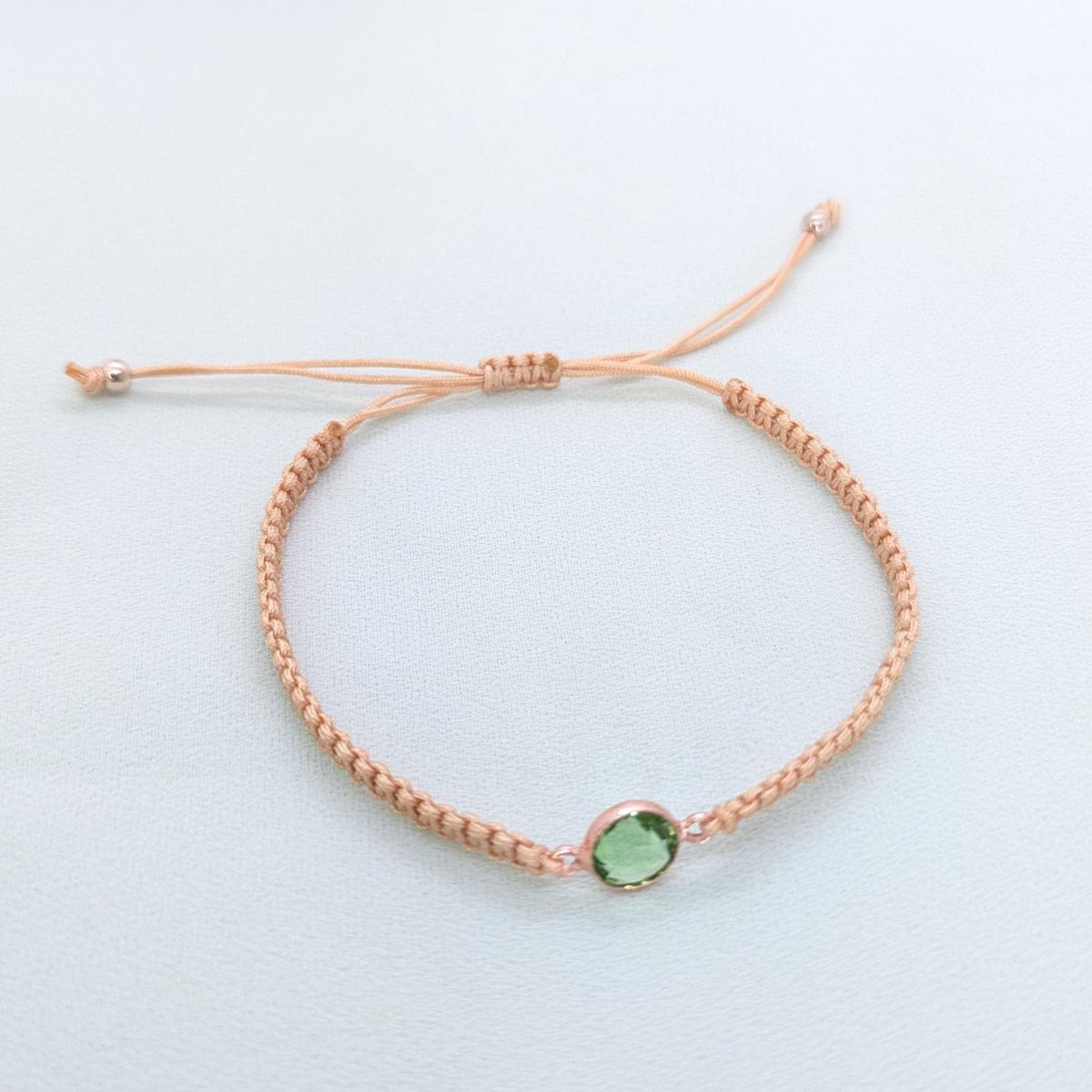 Personalized Birthstone Bracelet: Handmade Woven Cotton Boho Bracelet, jewelry gifts